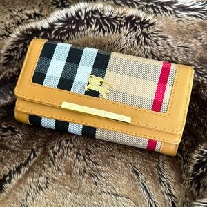 Burberry Open Fold Wallet